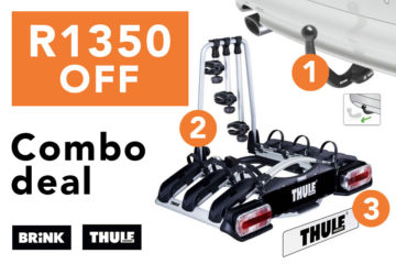 Towbar + 3-Bike Rack Combo Deal – FREE fitment SAVE R1350