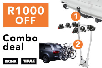 Towbar + 3-Bike Hang-on Rack Combo Deal – FREE fitment SAVE R1000